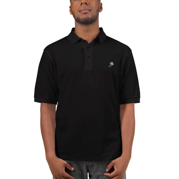 Men's Premium Polo "Ephyra Media" Black