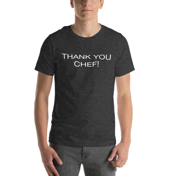 Unisex t-shirt "Thank you Chef!" - Image 4