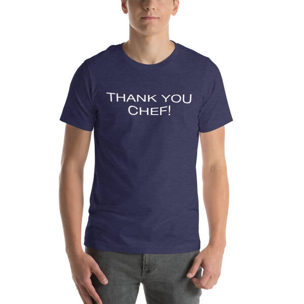 Unisex t-shirt "Thank you Chef!" - Image 2