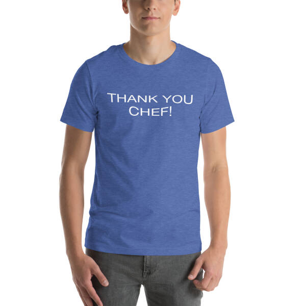 Unisex t-shirt "Thank you Chef!" - Image 5