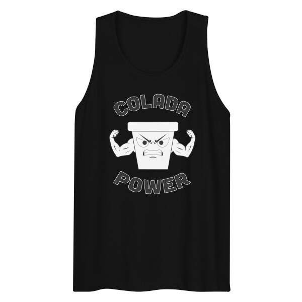 Men’s premium tank top "Colada Power"