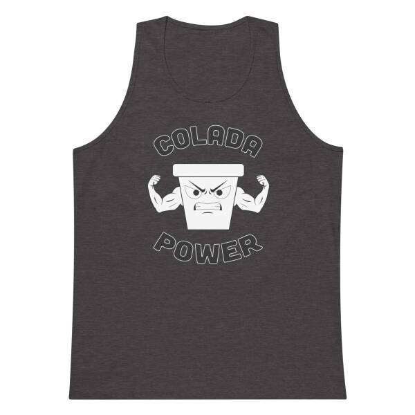 Men’s premium tank top "Colada Power" - Image 6