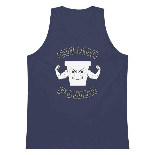 Men’s premium tank top "Colada Power" - Image 7