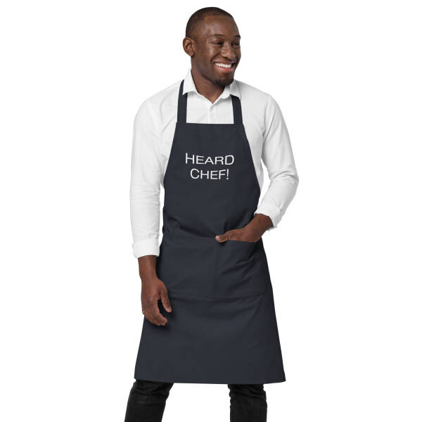 Organic cotton apron "Heard, Chef!" - Image 2