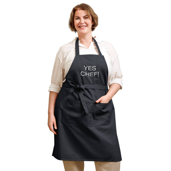 Organic cotton apron "Yes, Chef!" - Image 2