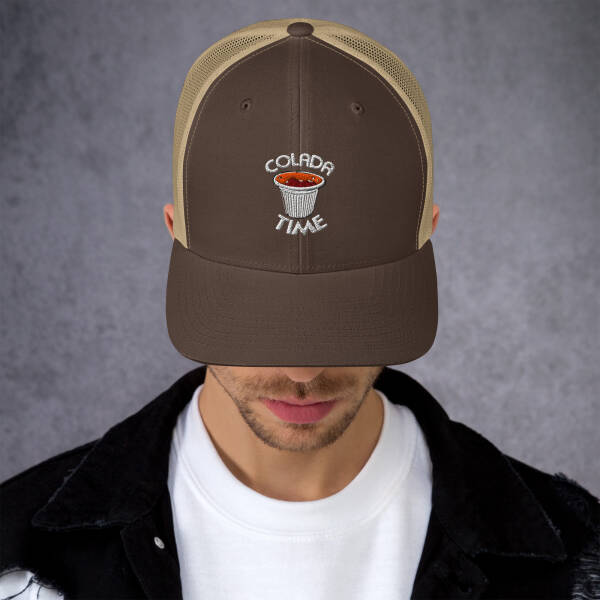 Trucker Cap "Colada time" - Image 3