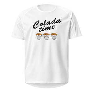 Unisex sports jersey "Colada time"