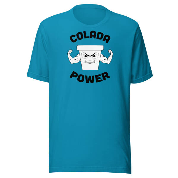 Unisex t-shirt "Colada Power" - Image 2