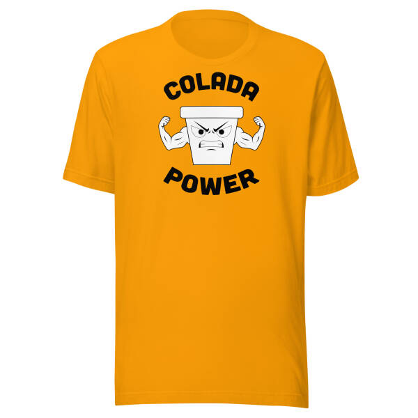 Unisex t-shirt "Colada Power" - Image 3